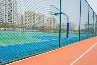 spor alanı peyzaj uygulamaları