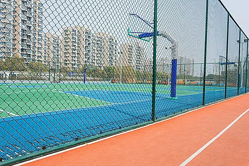 spor alanı peyzaj uygulamaları